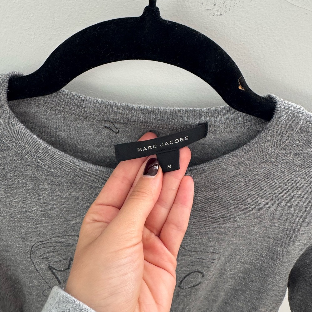 Marc Jacobs Gray Short Sleeve Tee - Picture 3 of 5